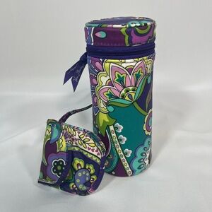 Vera Bradley Baby bottle caddy and pacifier pod NWT